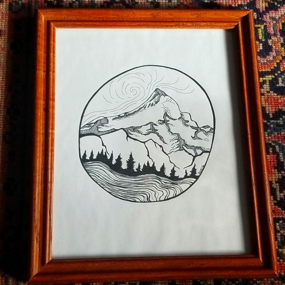 Minimalist Line Drawing
